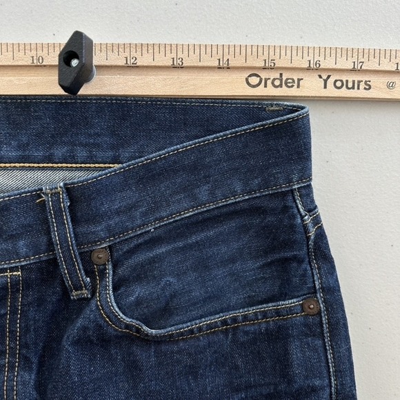 Imogene + Willie Jeans Womens 27R Blue Selvedge Denim James Cut Handmade USA - Picture 12 of 16